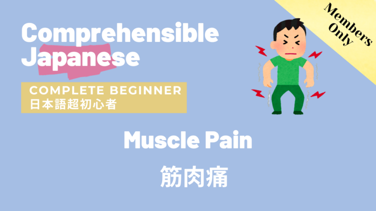 筋肉痛 Muscle Pain